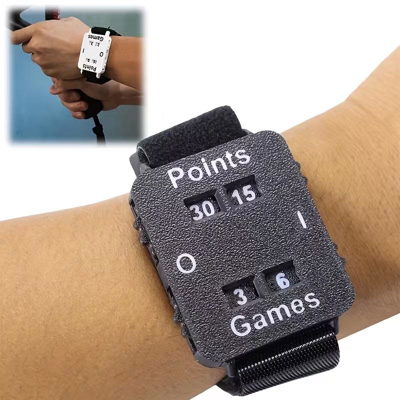 Badminton Score Counter - Wrist Score Counter Portable Wristband Scorekeeper