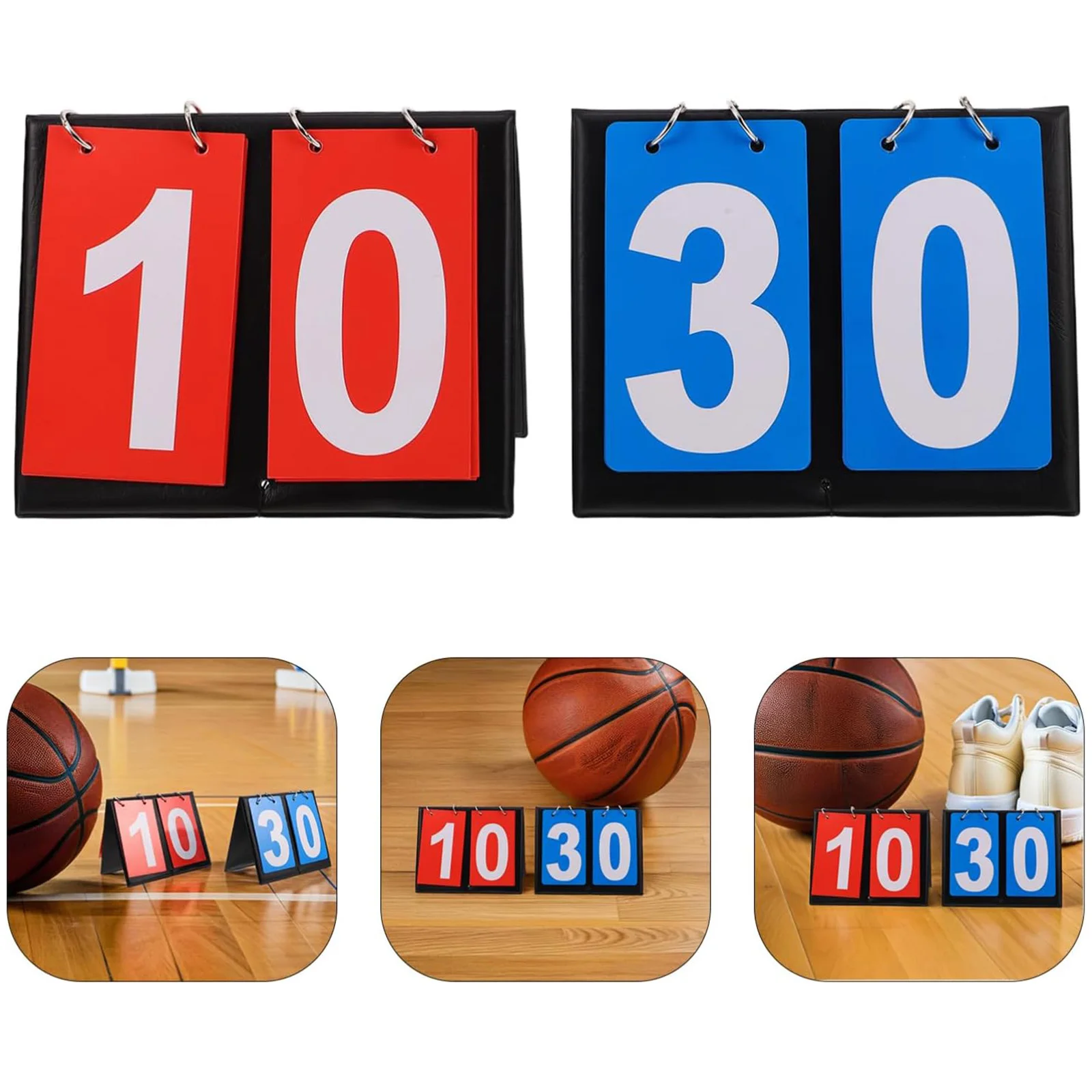 Badminton Score Counter - 2 Pcs Scoreboard Flipper - 2