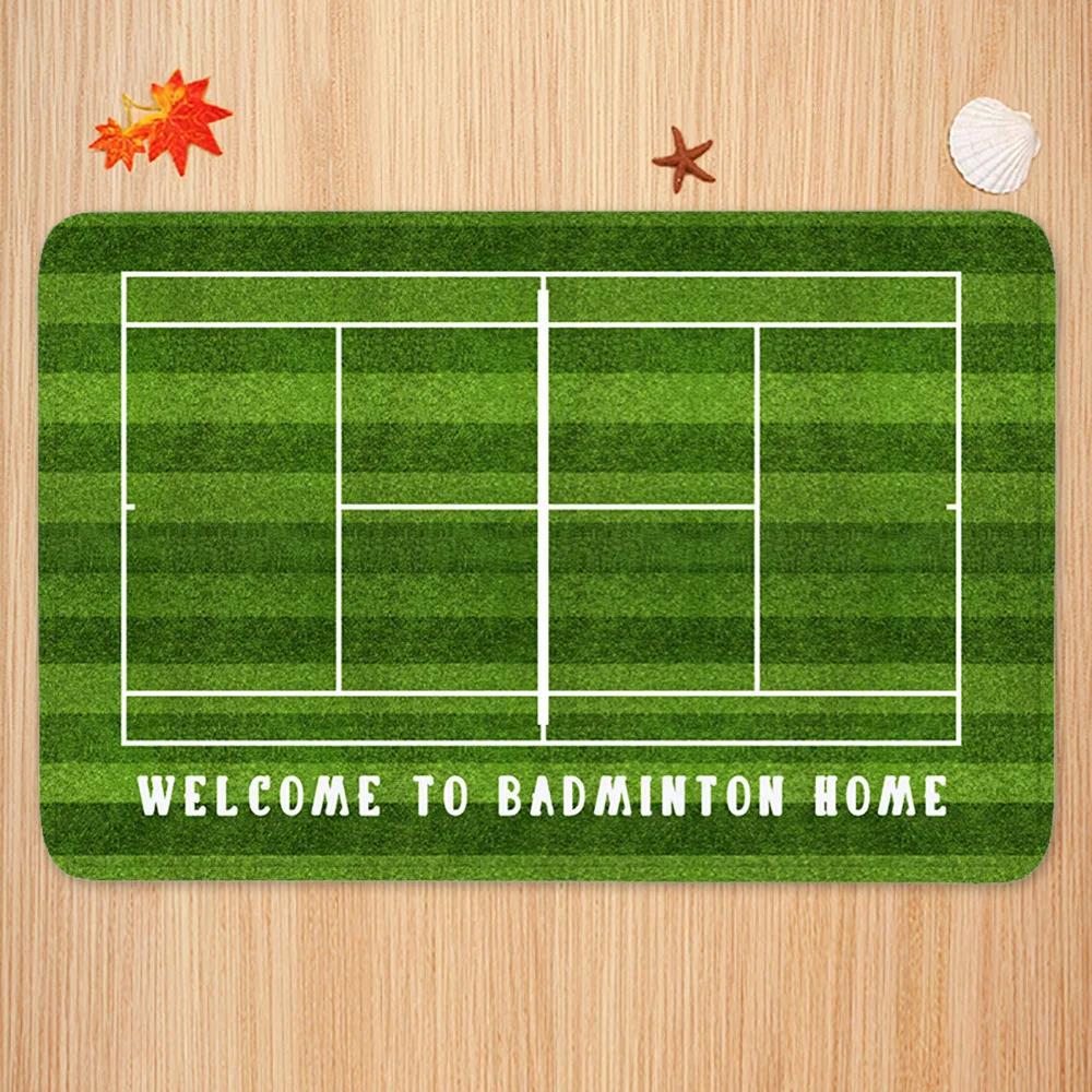 Sports Theme Carpet Mat Tennis – Badminton Zone Bewertung und Preis