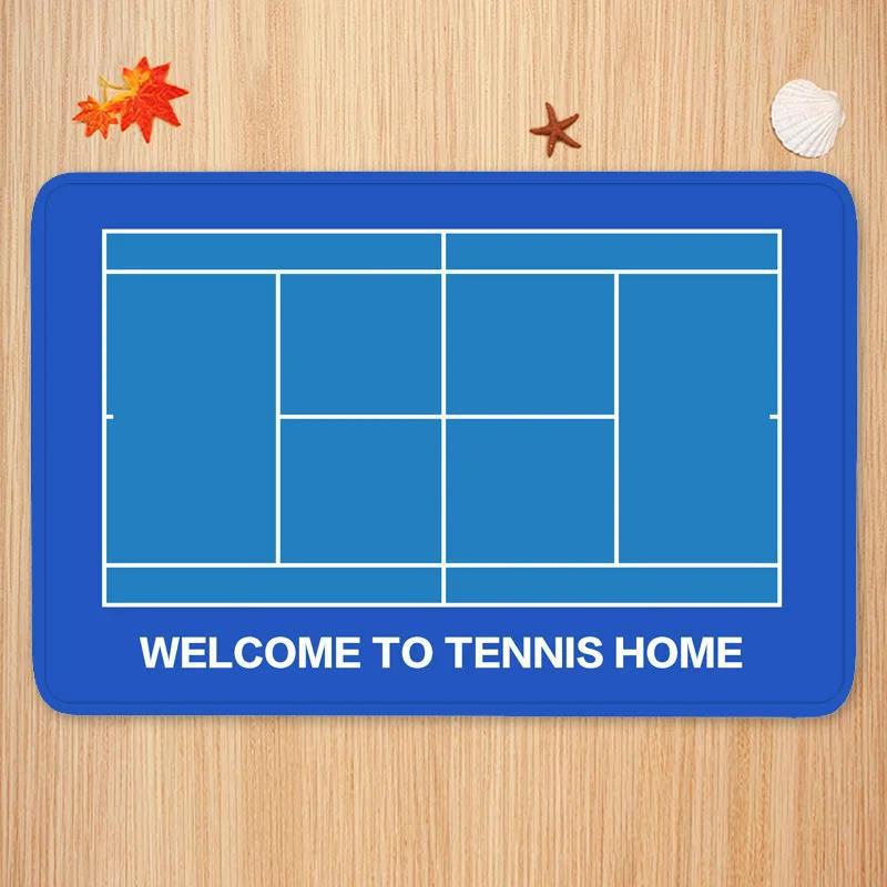 Sports Theme Carpet Mat Tennis – Badminton Zone Bewertung und Preis