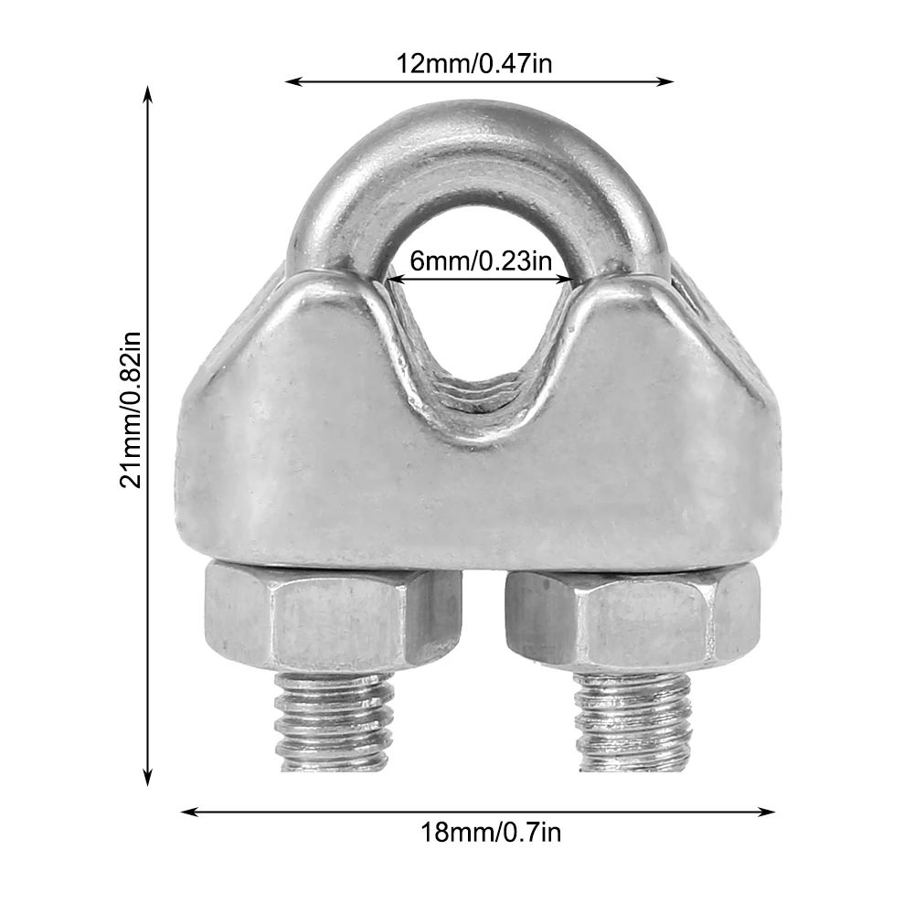 12Pcs U Type M3 Cable Clamps 3 – String Tension Clip Bewertung und Preis