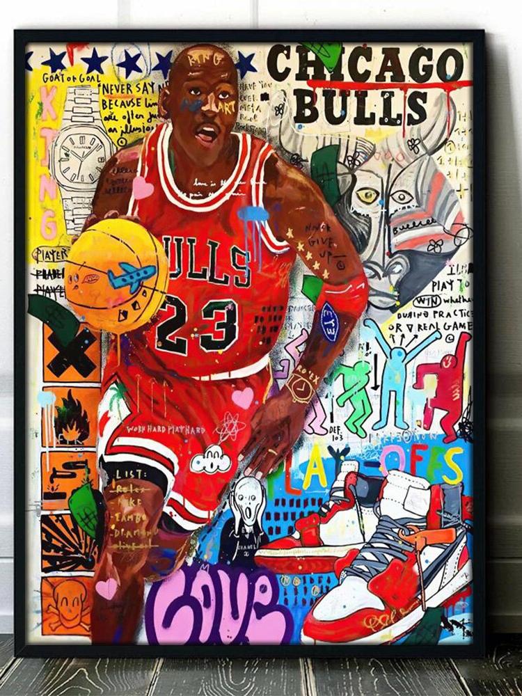 Urban Style Graffiti Basketbal – Badminton Zone Bewertung und Preis