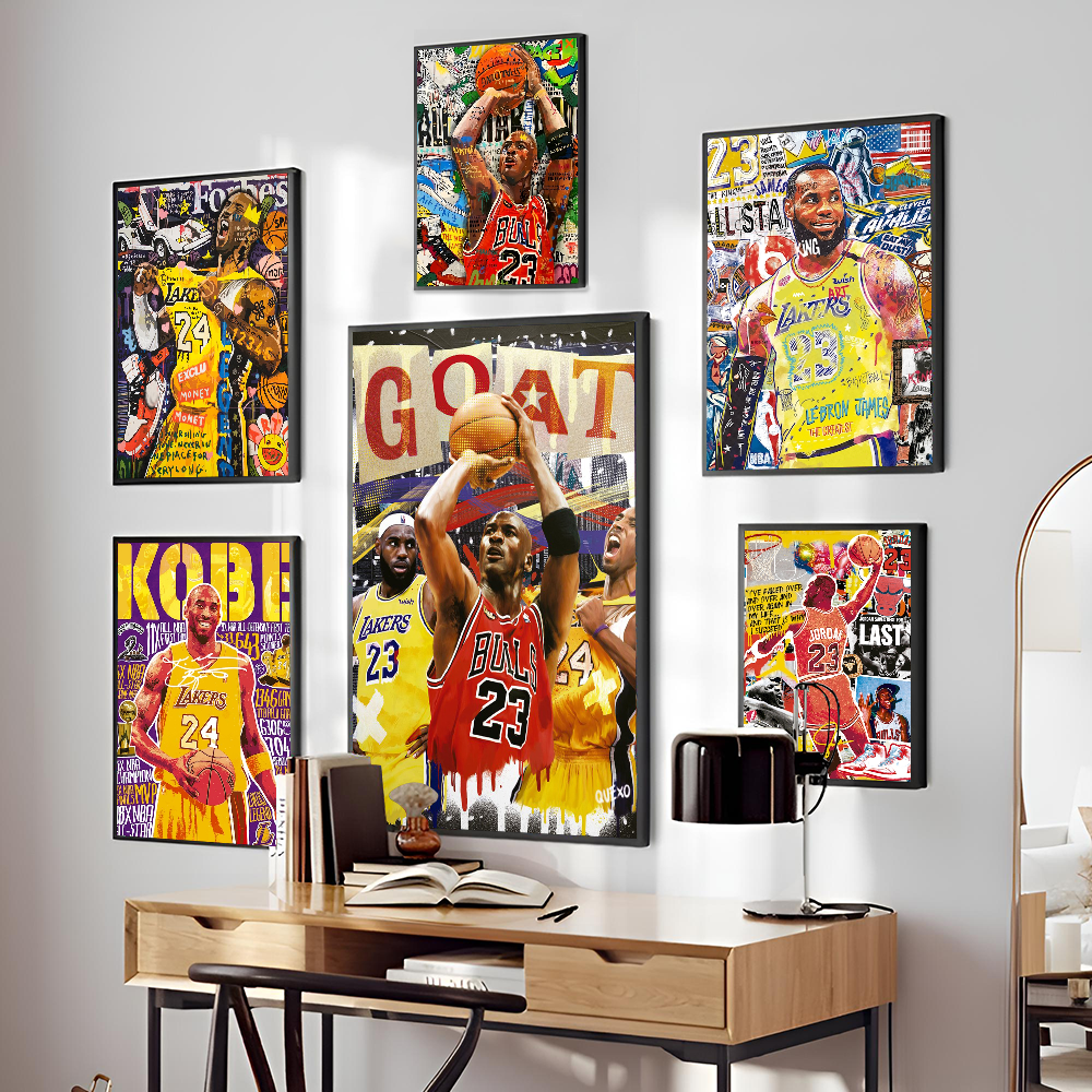 1PC Basketball Player  Poster  – Badminton Zone Bewertung und Preis
