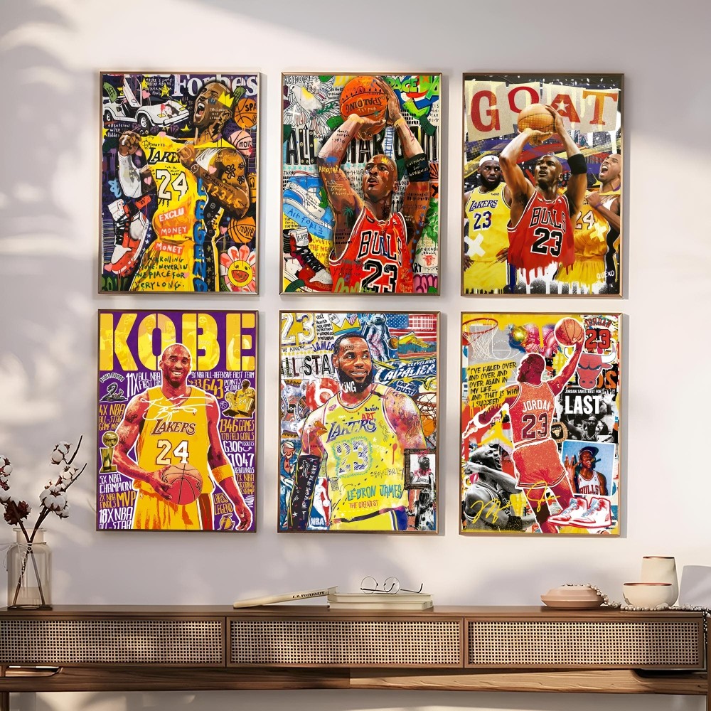 1PC Basketball Player  Poster  – Badminton Zone Bewertung und Preis