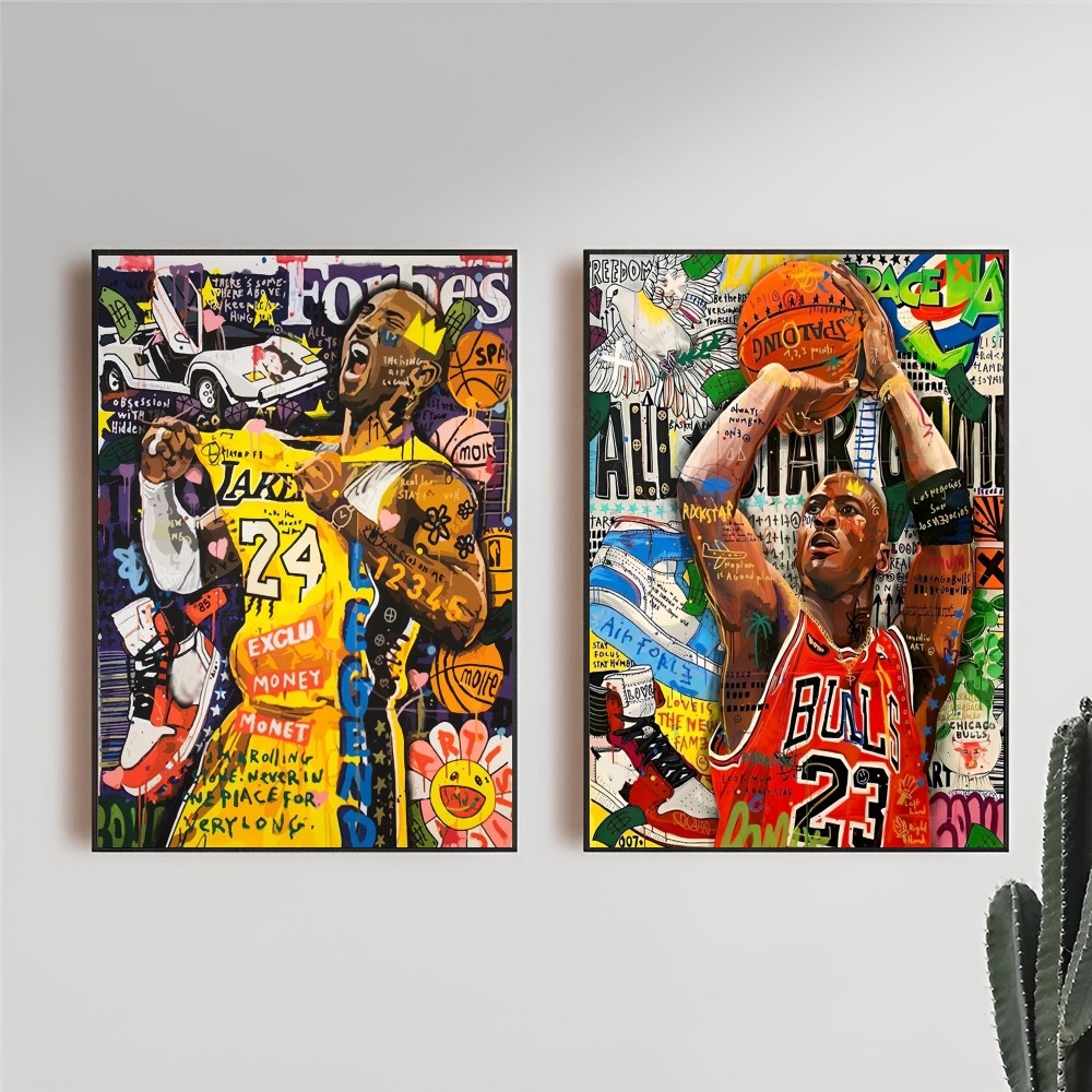 1PC Basketball Player  Poster  – Badminton Zone Bewertung und Preis