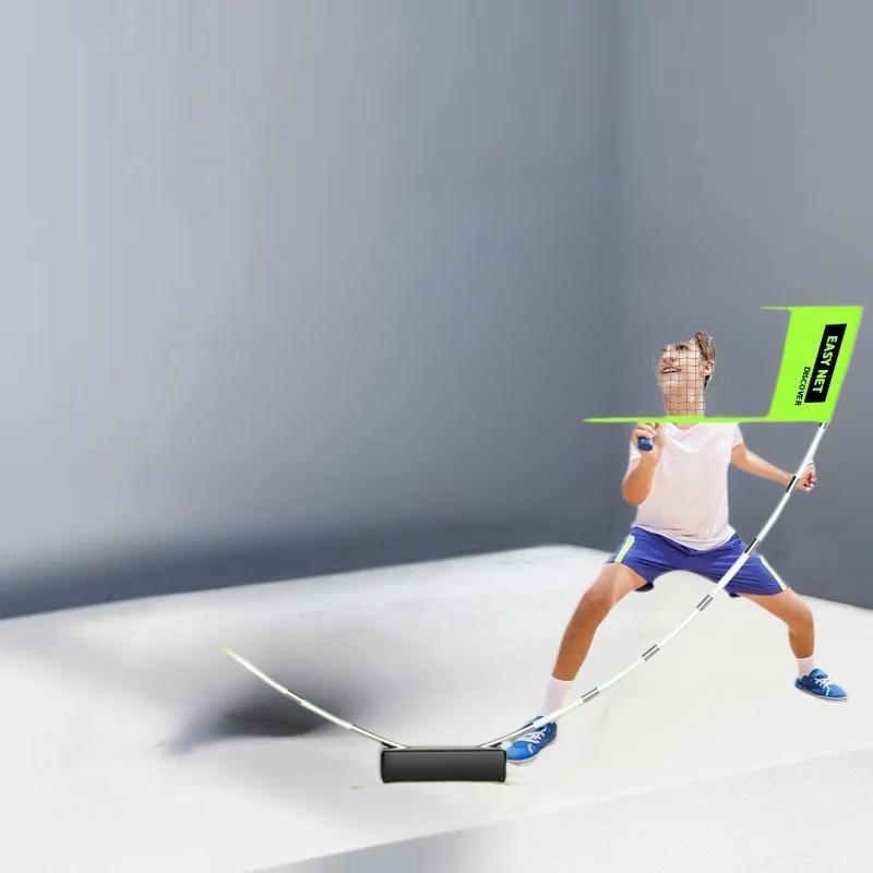New Portable Folding Badminton – Badminton Background Bewertung und Preis