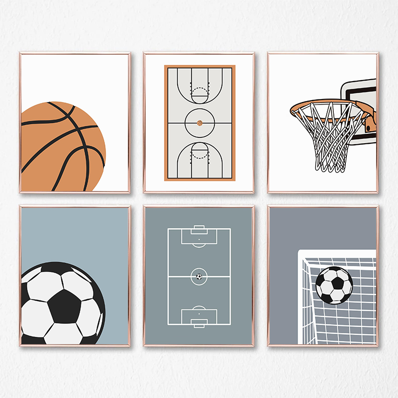 Cartoon Creative Basketball Fo – Badminton Zone Bewertung und Preis