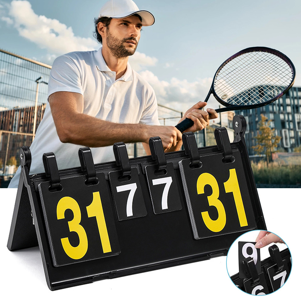 Flip Scorekeeper,Portable Scor – Badminton Score Counter Bewertung und Preis