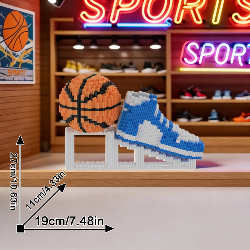 Sports DIY Building Blocks Bas – Badminton Zone Bewertung und Preis