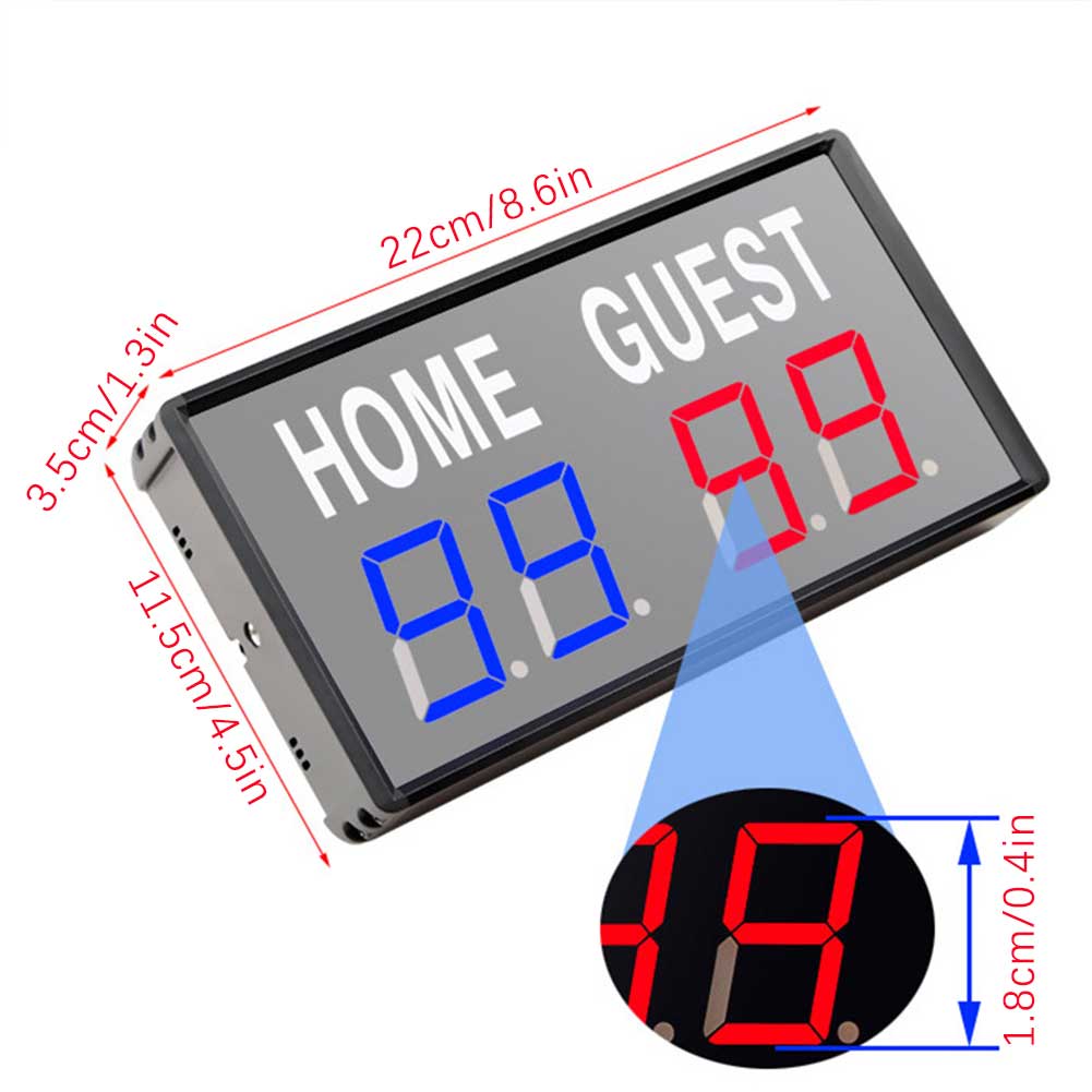 4-Digit LED Electronic Score K – Badminton Score Counter Bewertung und Preis