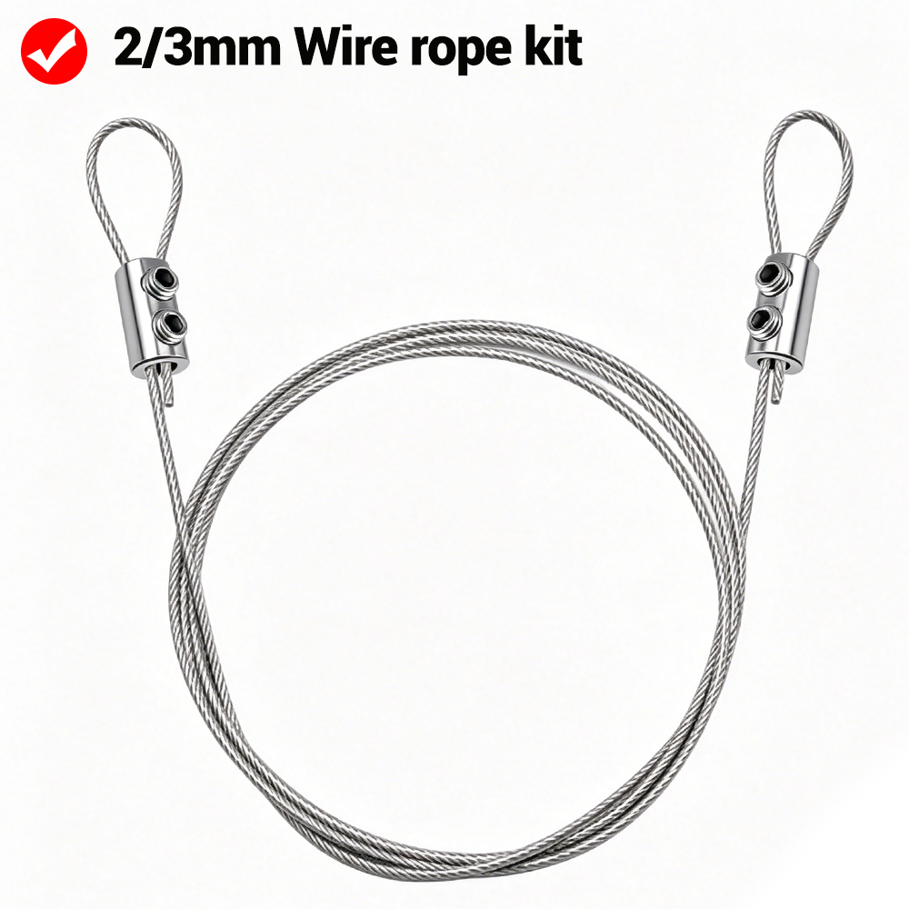 2/3mm Steel Wire Rope Hanging  – String Tension Clip Bewertung und Preis