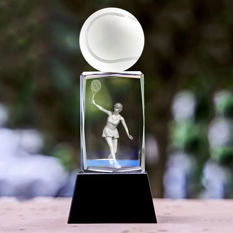 Customized Crystal Sculpture T – Badminton Europe Bewertung und Preis