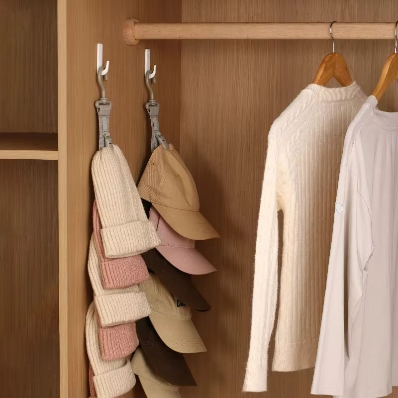 Wardrobe Hat Rack Hanging Rope – String Tension Clip Bewertung und Preis