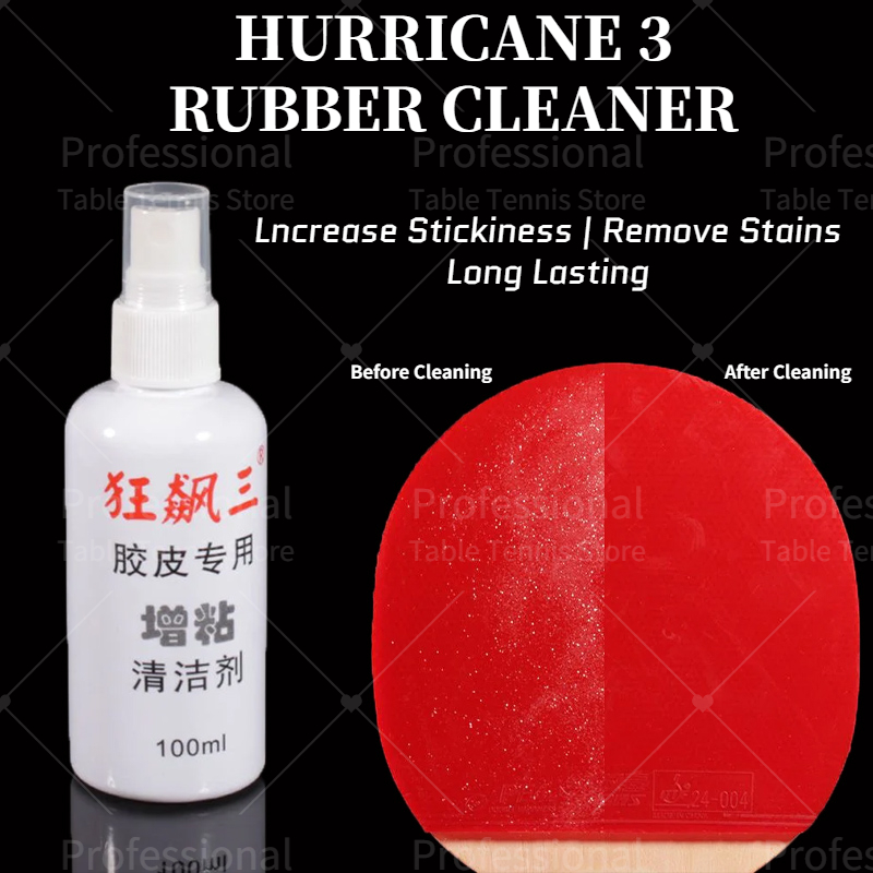 HURRICANE 3 Table Tennis Rubbe – Badminton Background Bewertung und Preis