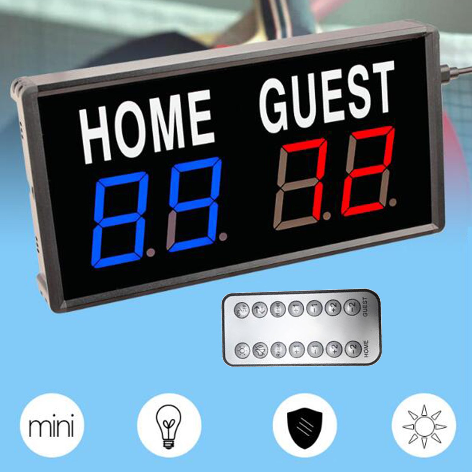 Digital Scoreboard LED Scoring – Badminton Score Counter Bewertung und Preis