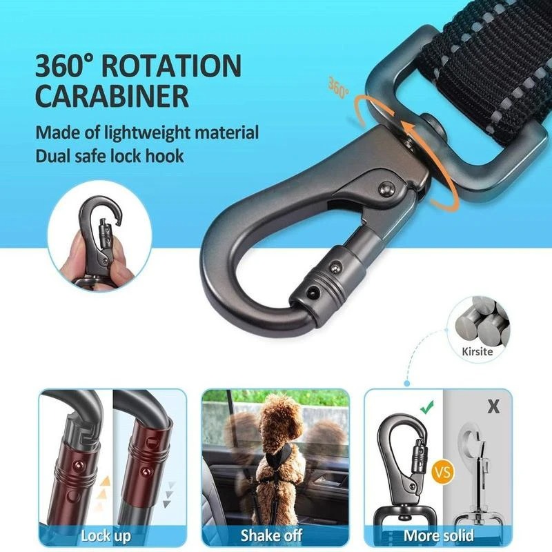 3 In 1 Pet Dog Car Seat Belt N – String Tension Clip Bewertung und Preis