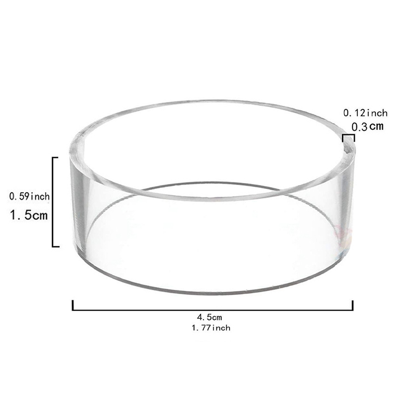 Acrylic Ball Stand Clear Round – Badminton Zone Bewertung und Preis