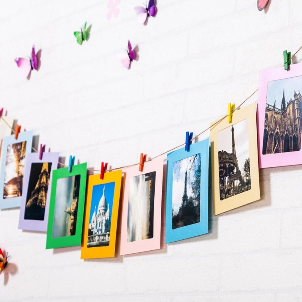 10Pcs DIY Craft Paper Photo Fr – String Tension Clip Bewertung und Preis