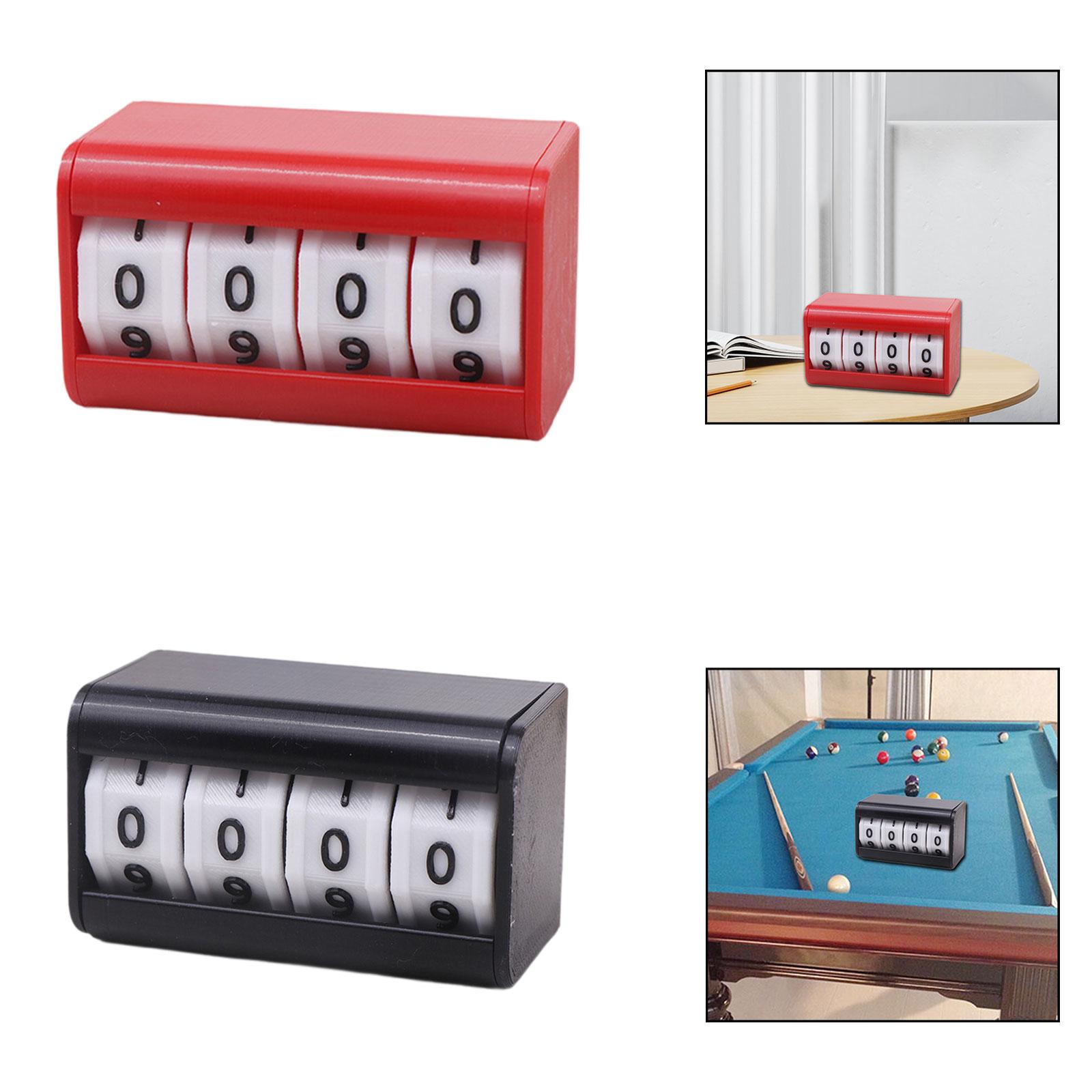 Billiards Pool Scoreboard Scor – Badminton Score Counter Bewertung und Preis