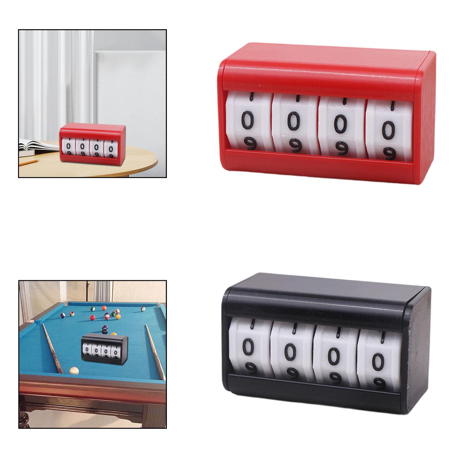 Billiards Pool Scoreboard Scor – Badminton Score Counter Bewertung und Preis