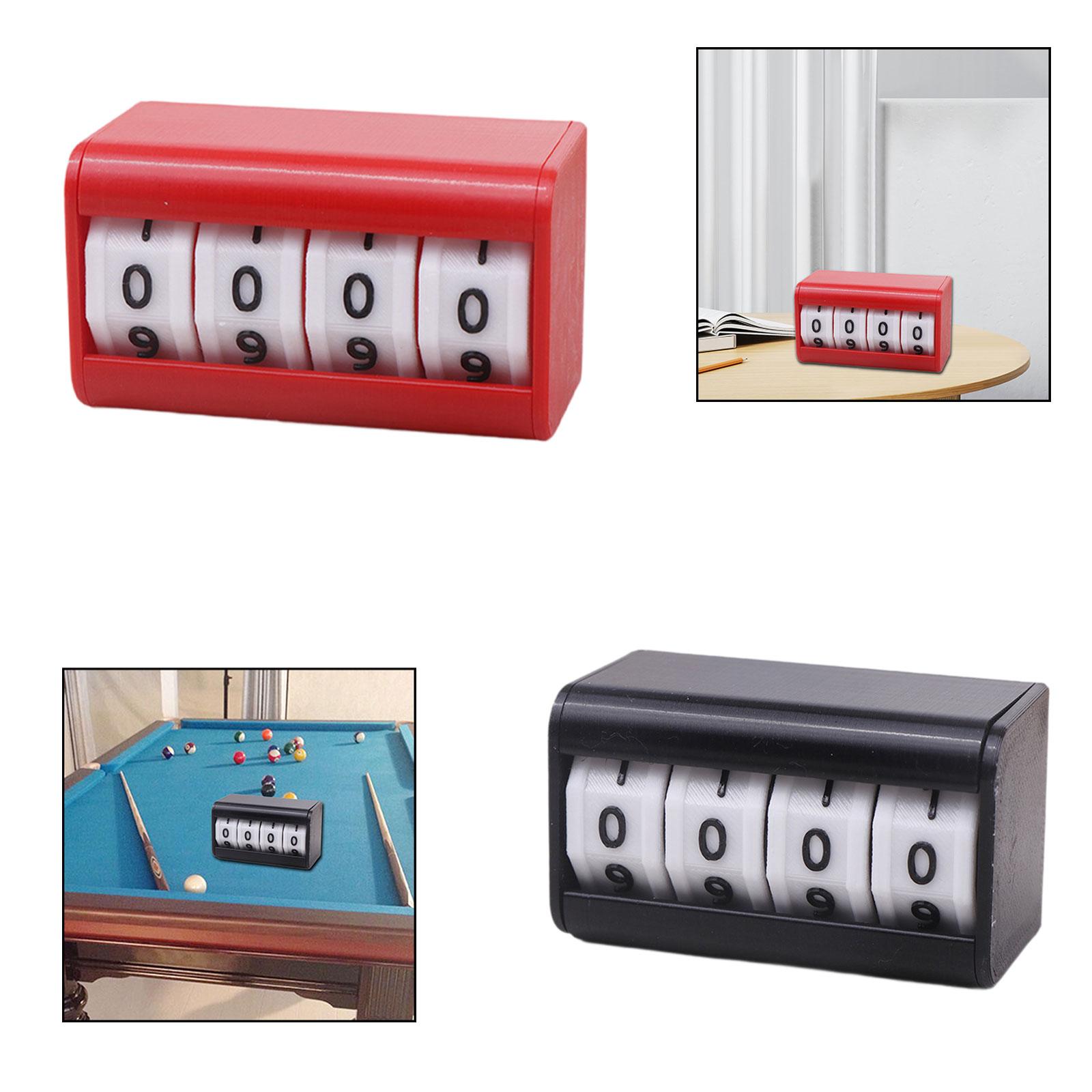 Billiards Pool Scoreboard Scor – Badminton Score Counter Bewertung und Preis