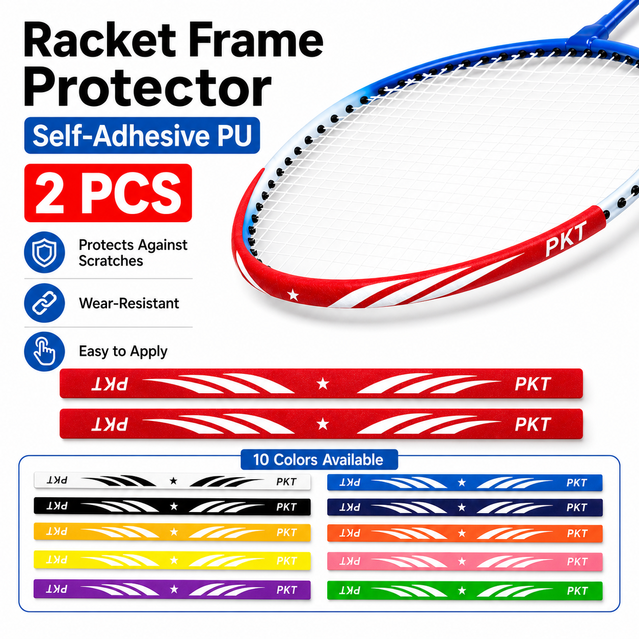 2Pcs Badminton Racket Frame Pr – Badminton Background Bewertung und Preis